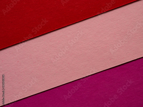 Set of multi-hue sheets of paper.