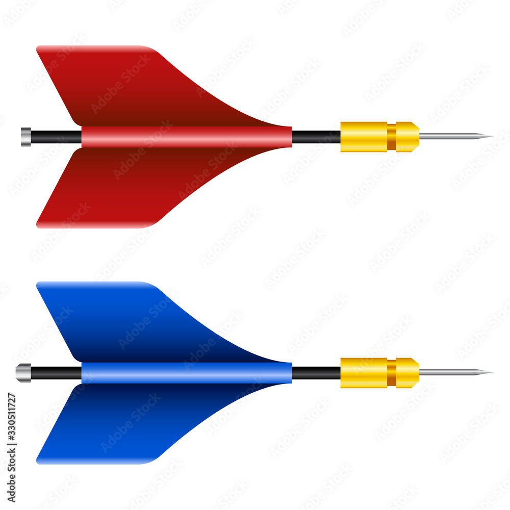 lawn dart set for yard games Stock Vector | Adobe Stock