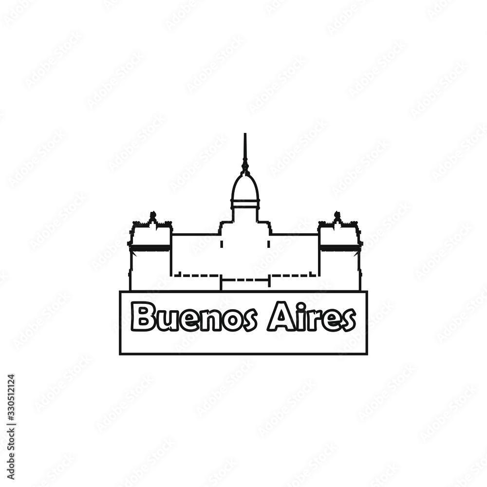 building of national congress of argentina, in city of buenos aires building of national congress of argentina, in city of buenos aires