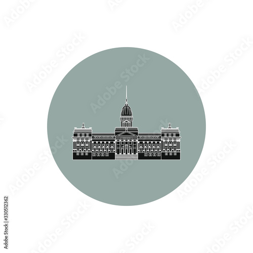 building of national congress of argentina, in city of buenos aires