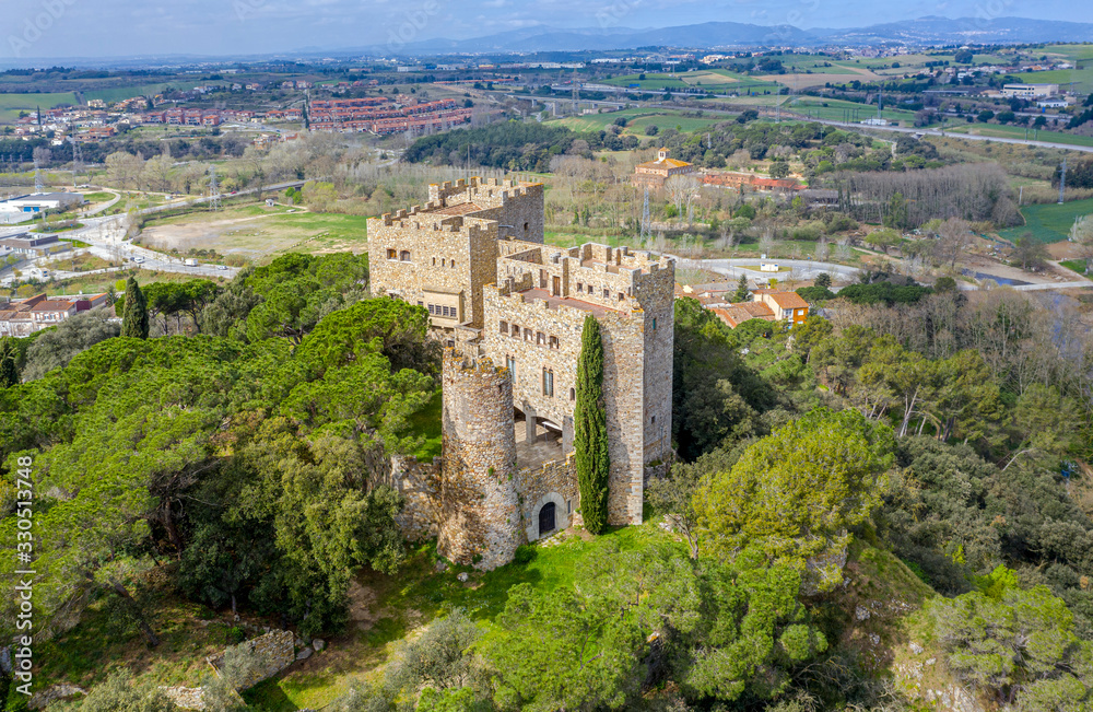 Castle Rock is located in the town of La Roca de Valles, Province of Barcelona Spain.