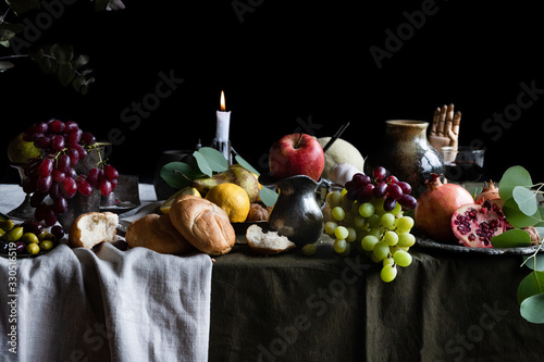 Dutch Still Life with Food