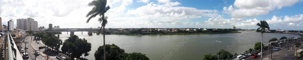 Paraíba do Sul River Panoramic View