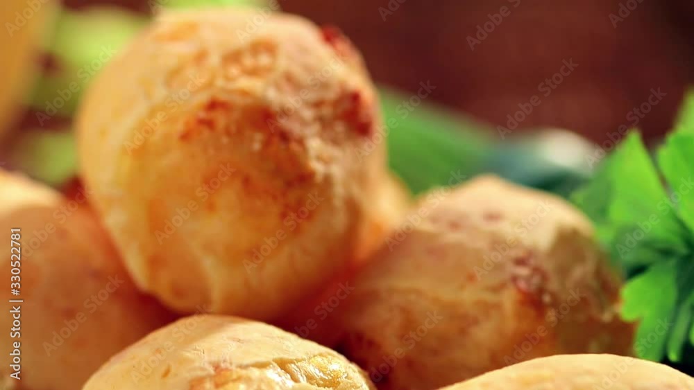pão de queijo com queijo da Serra da Canastra, Minas Gerais, Brasil