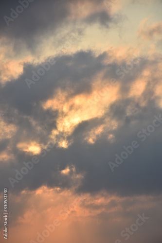 sky with clouds