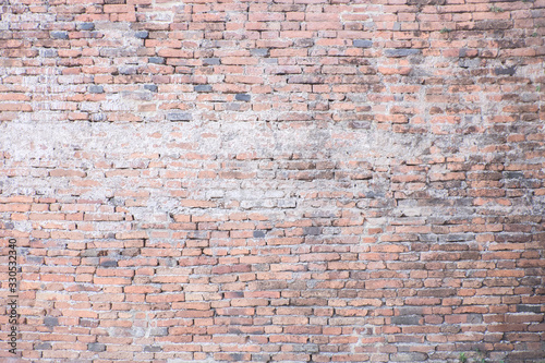 Brick concrete wall texture and background.