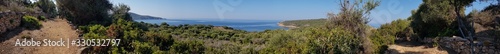 Panoramique sur le maquis Corse