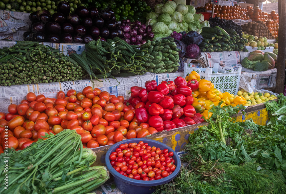 Various Vegetables For Sale
