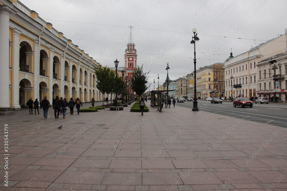 Nevsky prospekt in Saint Petersburg