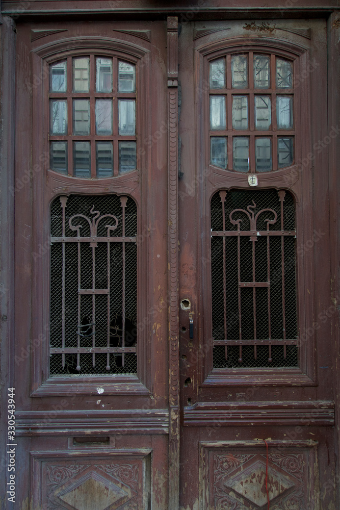 door of an old house