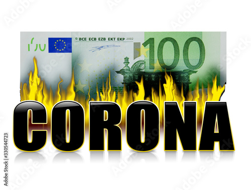 Corona Finanzkrise Wirschaftskrise photo