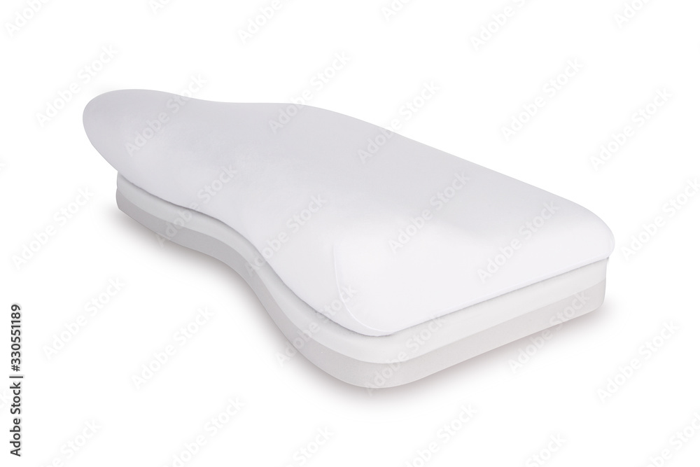 Orthopedic Pillow with a Memory Effect. Medical treatment pillow for