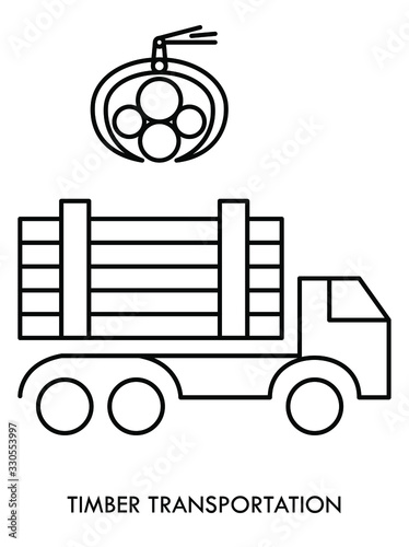 truck icon vector