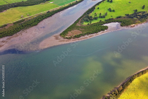 Shoalhaven River in Australia across the country side