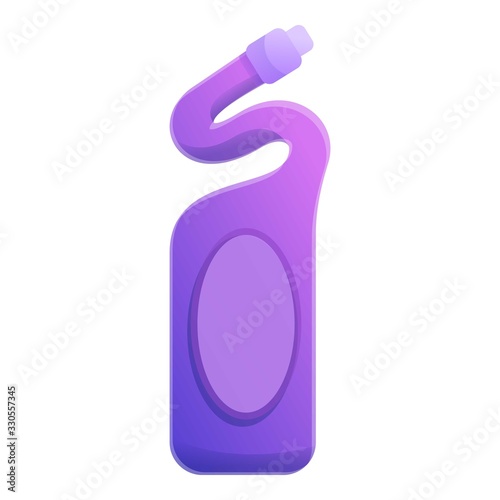 Toilet modern cleaner icon. Cartoon of toilet modern cleaner vector icon for web design isolated on white background