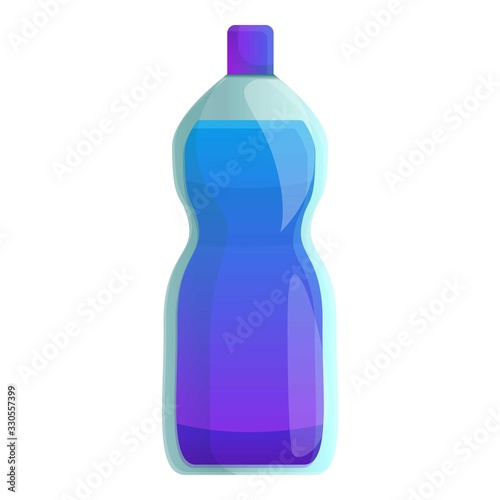 Hygiene bottle cleaner icon. Cartoon of hygiene bottle cleaner vector icon for web design isolated on white background