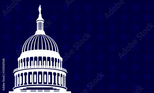 USA backgound. USA flag elements reinterpretation.