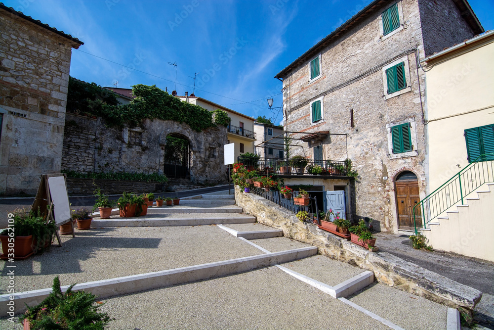 Fototapeta premium Bagni San Filippo, Toskana, Italien