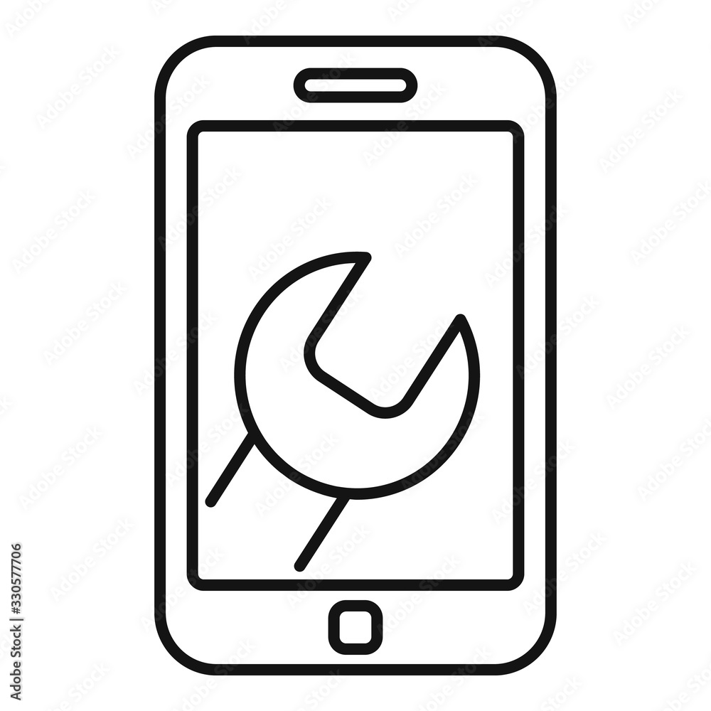phone-repair-service-icon-outline-phone-repair-service-vector-icon-for