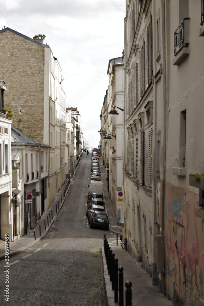 street in paris france