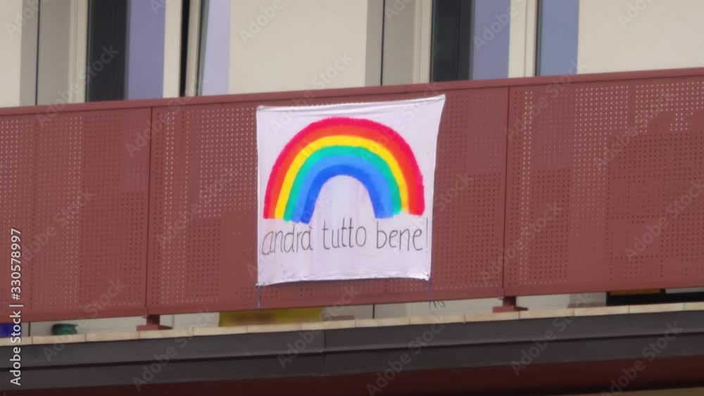 Coronavirus COVID-19 outbreak: People in Italy hung banners reading 