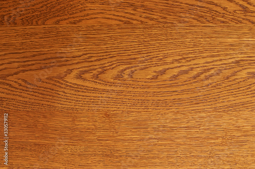 Texture of natural oak varnished