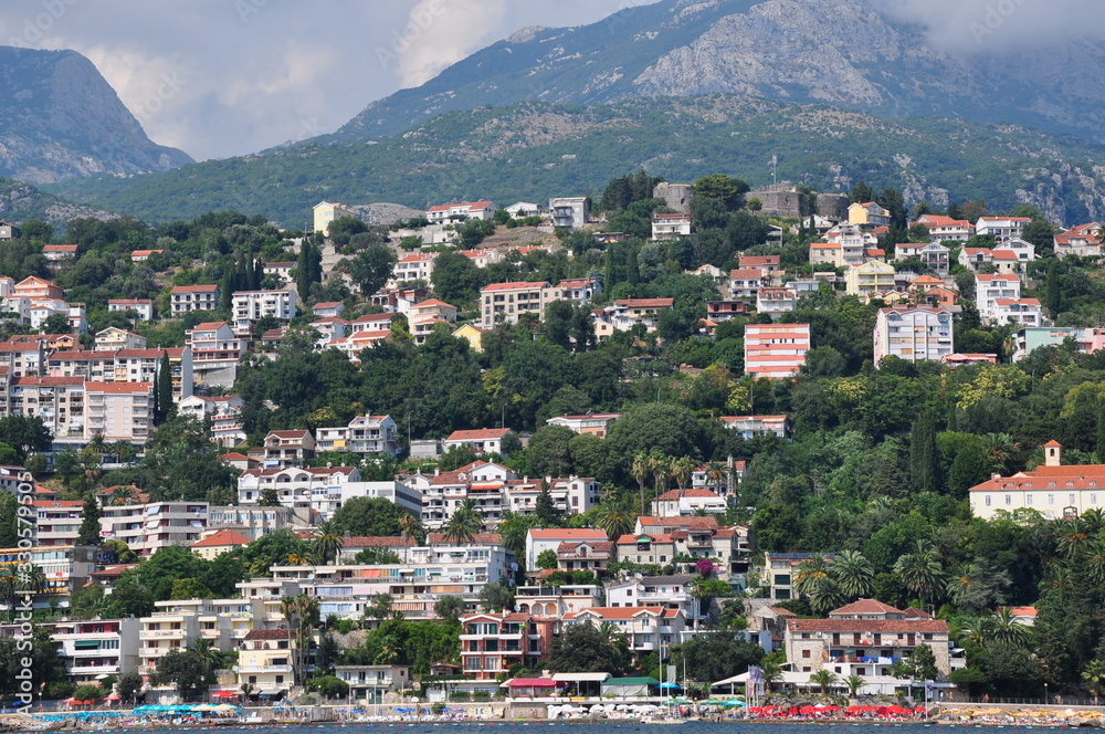 coast of the Bay of Kotor
