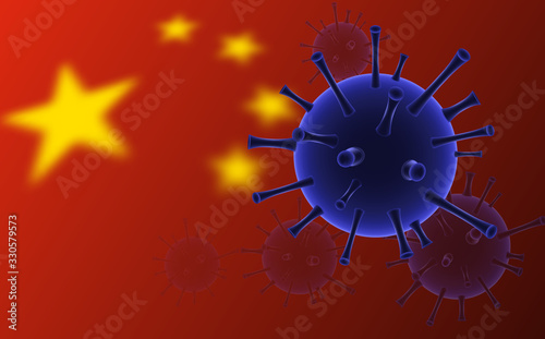 Coronavirus 2019-nC0V Outbreak. Coronavirus disease COVID-19 infection medical isolated. Wuhan virus disease, virus infections prevention methods infographics. China battles Coronavirus outbreak