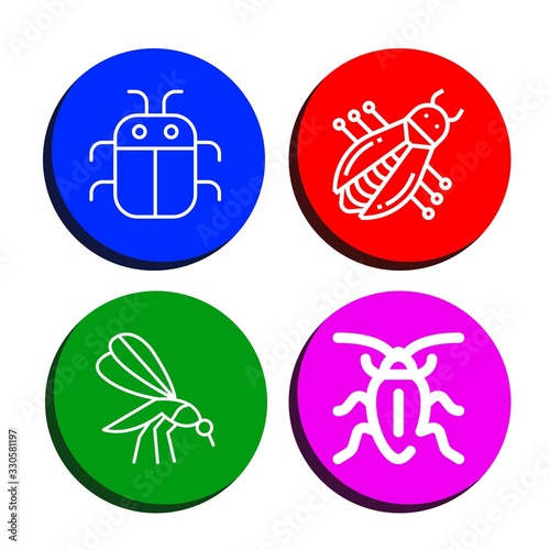 termite icon set