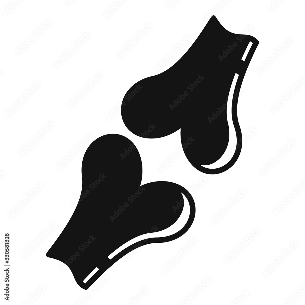 Podiatrist treatment icon. Simple illustration of podiatrist treatment vector icon for web design isolated on white background Podiatrist treatment icon. Simple illustration of podiatrist treatment vector icon for web design isolated on white background