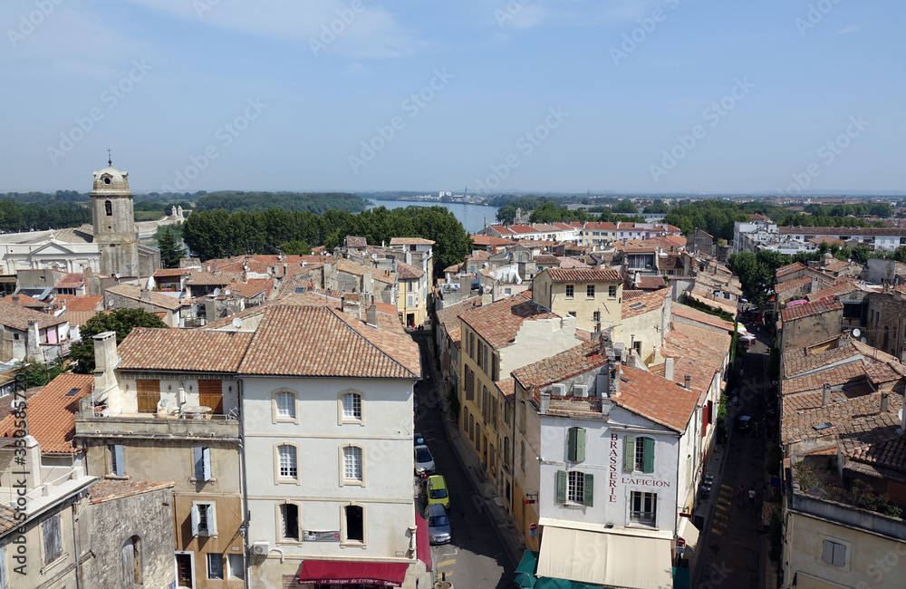 Blick auf Arles, Provence