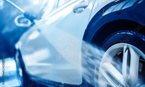 Fotografie Car wheel wash