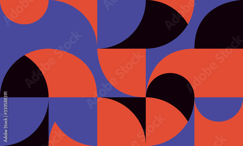 Minimal Vector Geometric Pattern design