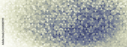 Abstract blur multicolored background of triangles. Polygonal defocused backdrop.