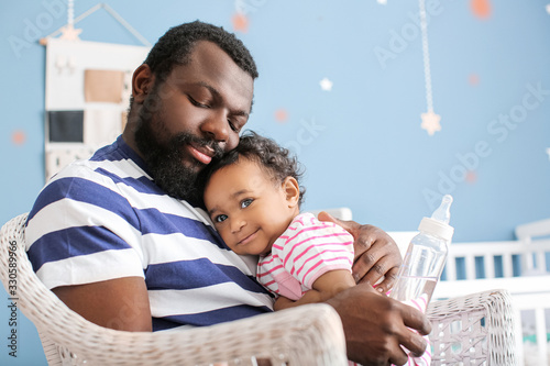 African-American man with h...