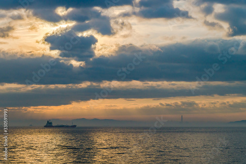 朝の海と空DSC4552