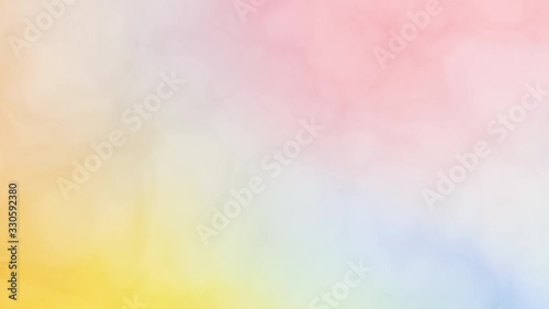Abstract watercolor background with clouds