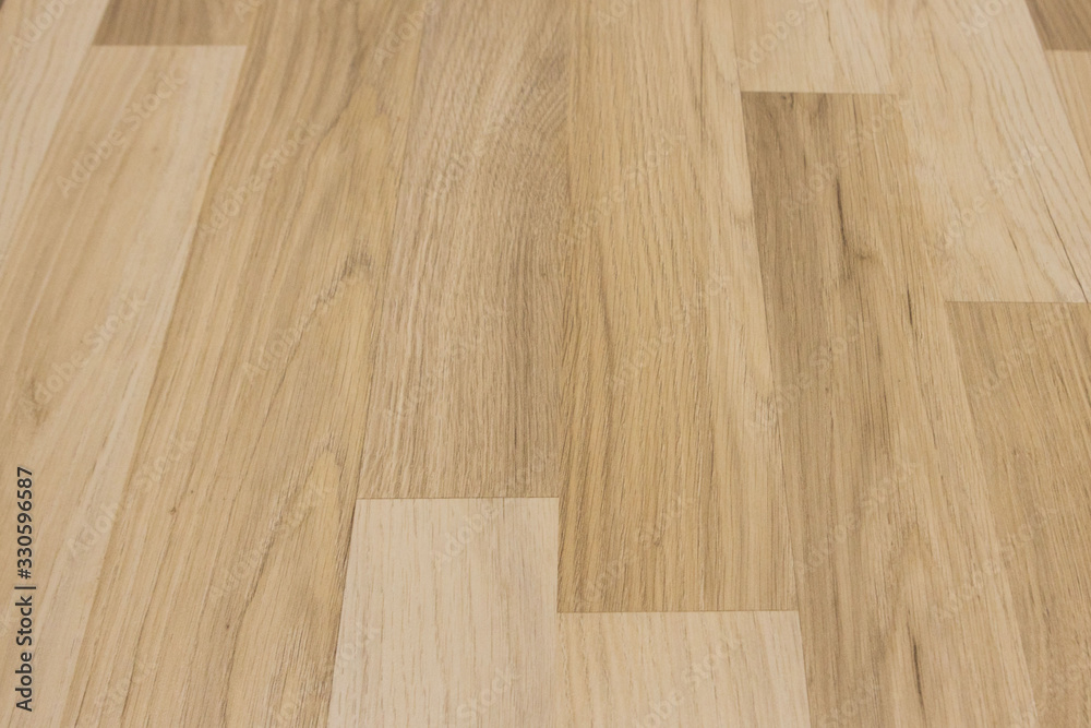 Seamless Oak laminate parquet floor texture background