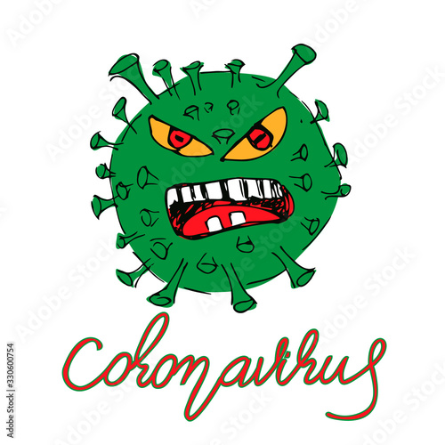 Coronavirus outbreak background