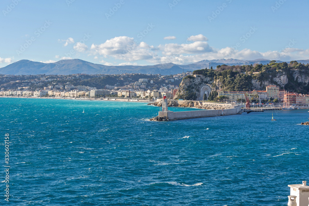 Fototapeta premium Cityscape Nice France