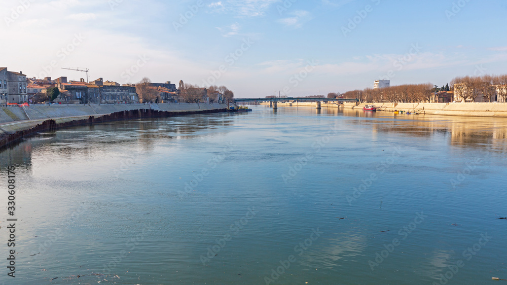 Obraz premium Rhone River Arles France