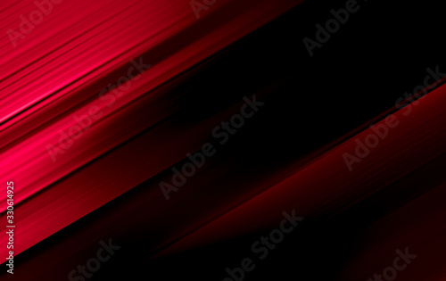 Fotografija abstract red and black are light pattern with the gradient is the with floor wall metal texture soft tech diagonal background black dark sleek clean modern