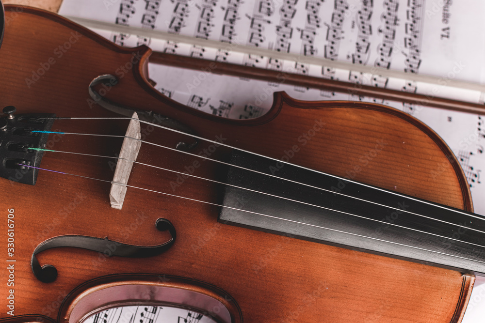 Naklejka premium Violin