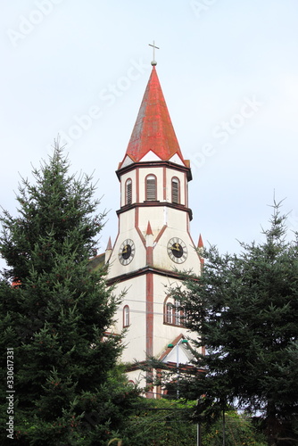 Church of Sacred Heart in Puerto Varas, Chile