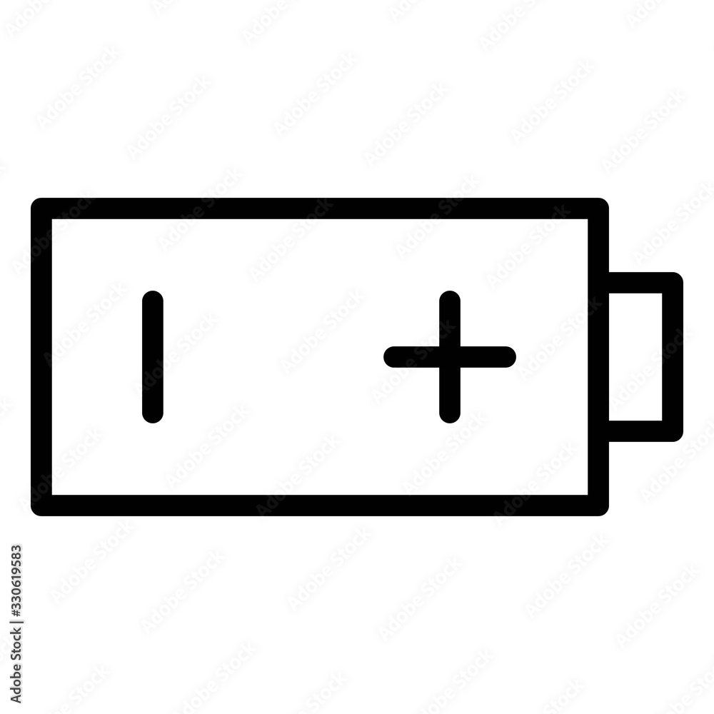 Obraz premium Battery charging icon. Mobile charge, smartphone or laptop battery charge. Power, energy, electric signs. Lightening symbol.