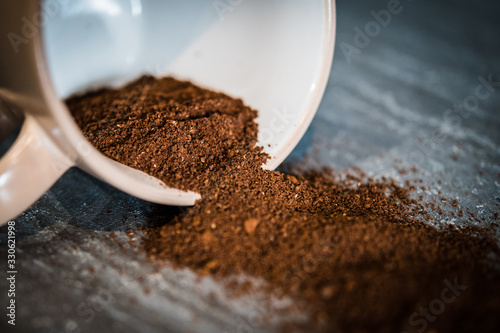 Wallpaper Mural coffee in a spoon Torontodigital.ca