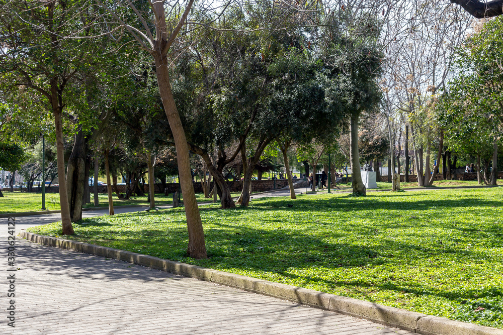 Central Rizari Park in Athens (Greece)