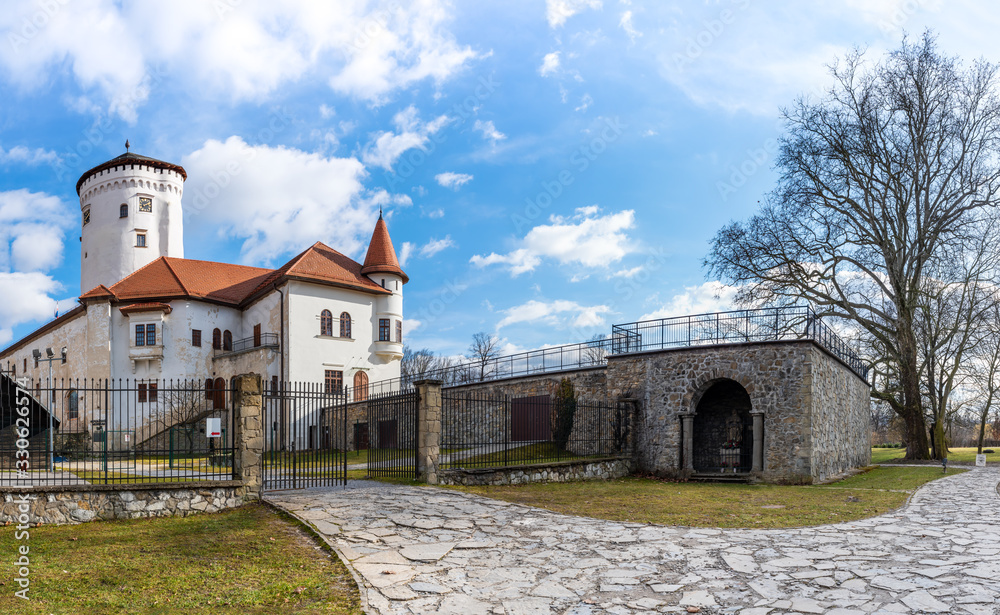 Medieval castle Budatin near Zilina, Slovakia, Europe.
