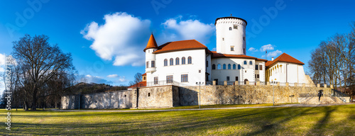 Medieval castle Budatin near Zilina, Slovakia, Europe. photo