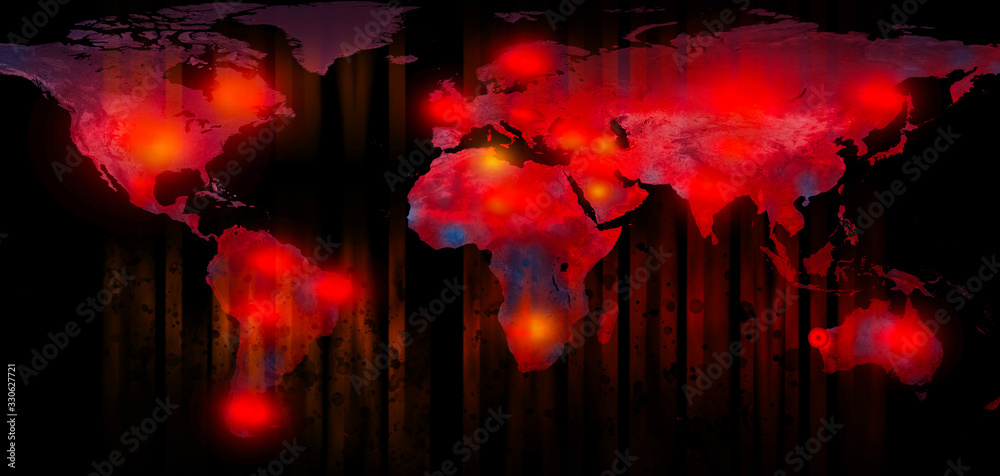 Fototapeta premium coronavirus outbreak concept
